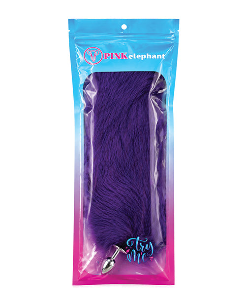 Fox Tail Small Plug - Bright Purple by Pinkelephant