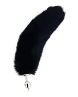 Fox Tail Small Plug - Black by Pinkelephant