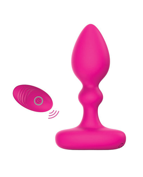 Pink Elephant Lil Rumble Rechargeable Vibe w/Remote - Pink by Pinkelephant