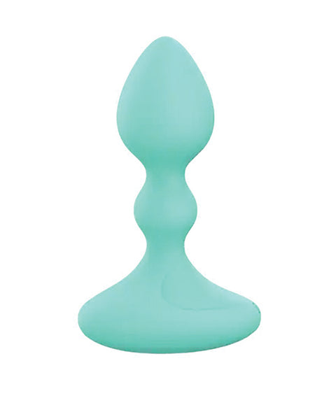 Pinkelephant Lil Rumble Rechargeable Anal Vibe with Remote — Aqua