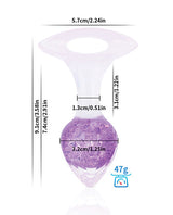 Luxe Prism Small Plug - Light Purple by Pinkelephant