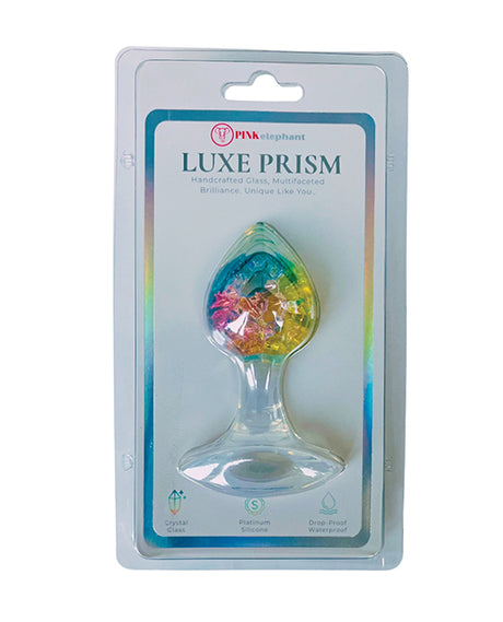 Luxe Prism Medium Plug - Rainbow by Pinkelephant