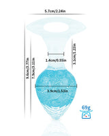 Luxe Prism Medium Plug - Blue by Pinkelephant