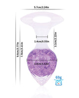 Luxe Prism Medium Plug - Light Purple by Pinkelephant