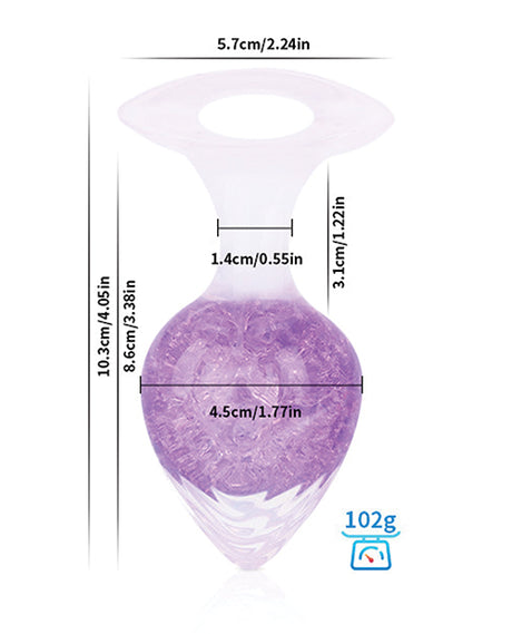 Luxe Prism Large Plug - Light Purple by Pinkelephant