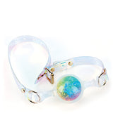 Luxe Prism Small Ball Gag - Rainbow by Pinkelephant