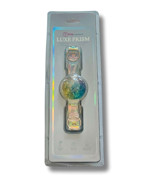 Luxe Prism Large Ball Gag - Rainbow by Pinkelephant