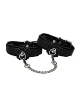 Heat Tease Flower Cuffs - Black/Pink by Pinkelephant