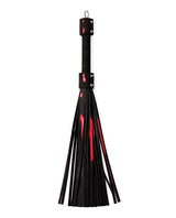 Heat Tease Flogger - Black/Pink by Pinkelephant