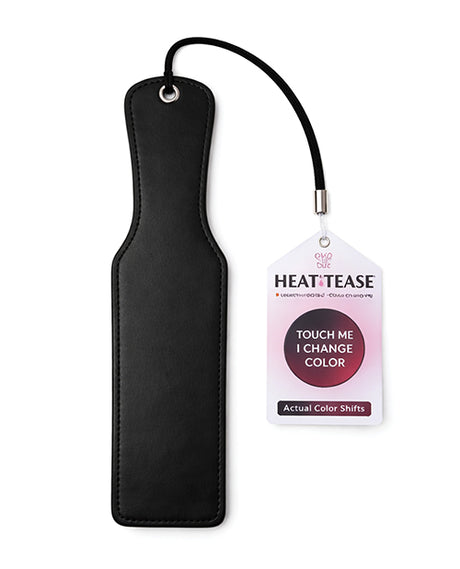 Heat Tease Flower Paddle - Black/Pink by Pinkelephant