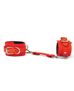 Heat Tease Cuffs - Red/Yellow by Pinkelephant