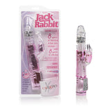 CalExotics Dual-Motor Thrusting Jack Rabbit Vibrator, Pink - SE0661003
