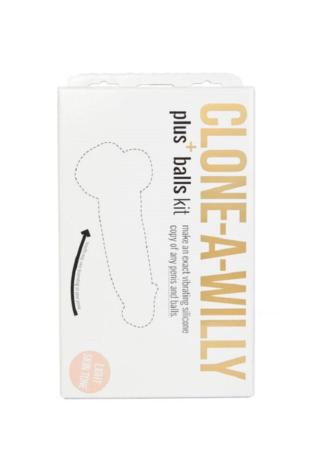 Clone-a Willy Plus Balls Kit - Light Skin Tone by Clone-a-Willy