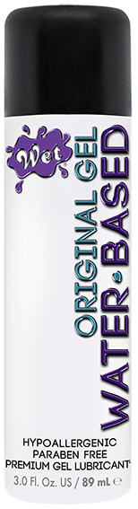 WET Original Water-Based Gel Lubricant — 3 fl. oz. - WT203