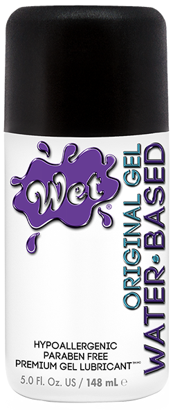 Wet Original Water-Based Gel Lubricant, 5 fl oz (148 mL) - WT205
