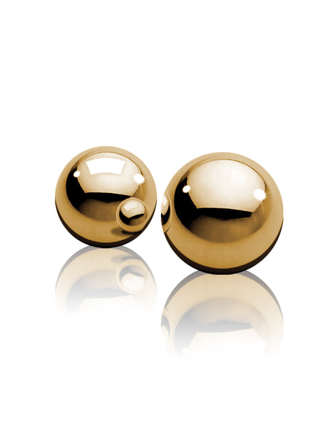 Pipedream Fetish Fantasy Ben-Wa Balls — Gold Metal - PD3990-27