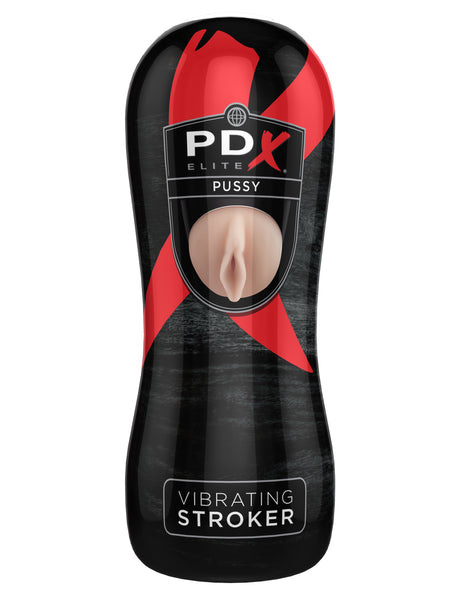 Pipedream PDX Elite Vibrating Stroker Sleeve, 6.5 in - PDRD521