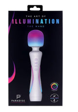 Illumination The Wand — Rechargeable Wand Vibrator with RGB Lighting - PM-P00542