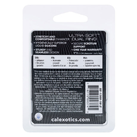 CalExotics Ultra-Soft Dual Ring — Stretchy Dual Enhancer - SE1369162
