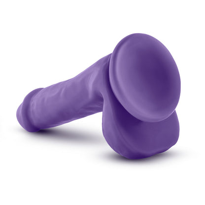 Au Natural - Bold - Delight - 6 Inch Dildo - Purple by Blush