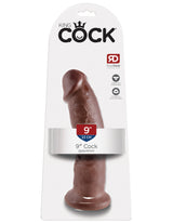 King Cock 9-Inch Cock - Brown