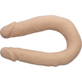 CalExotics Silicone Bend & Hold Dual Dong — 12 Inch, Ivory - SE0256053
