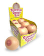 Little Genie Squishy Breast-Shaped Stress Balls — 12-Count Display - LG-CP1180