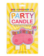 Little Genie Breast Wishes Boobie Party Candle Set, approx. 3.5 x 3 x .5 - LG-CP849