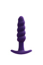 VeDO Twist Rechargeable Anal Vibe — Deep Purple, 5in - VI-P2213