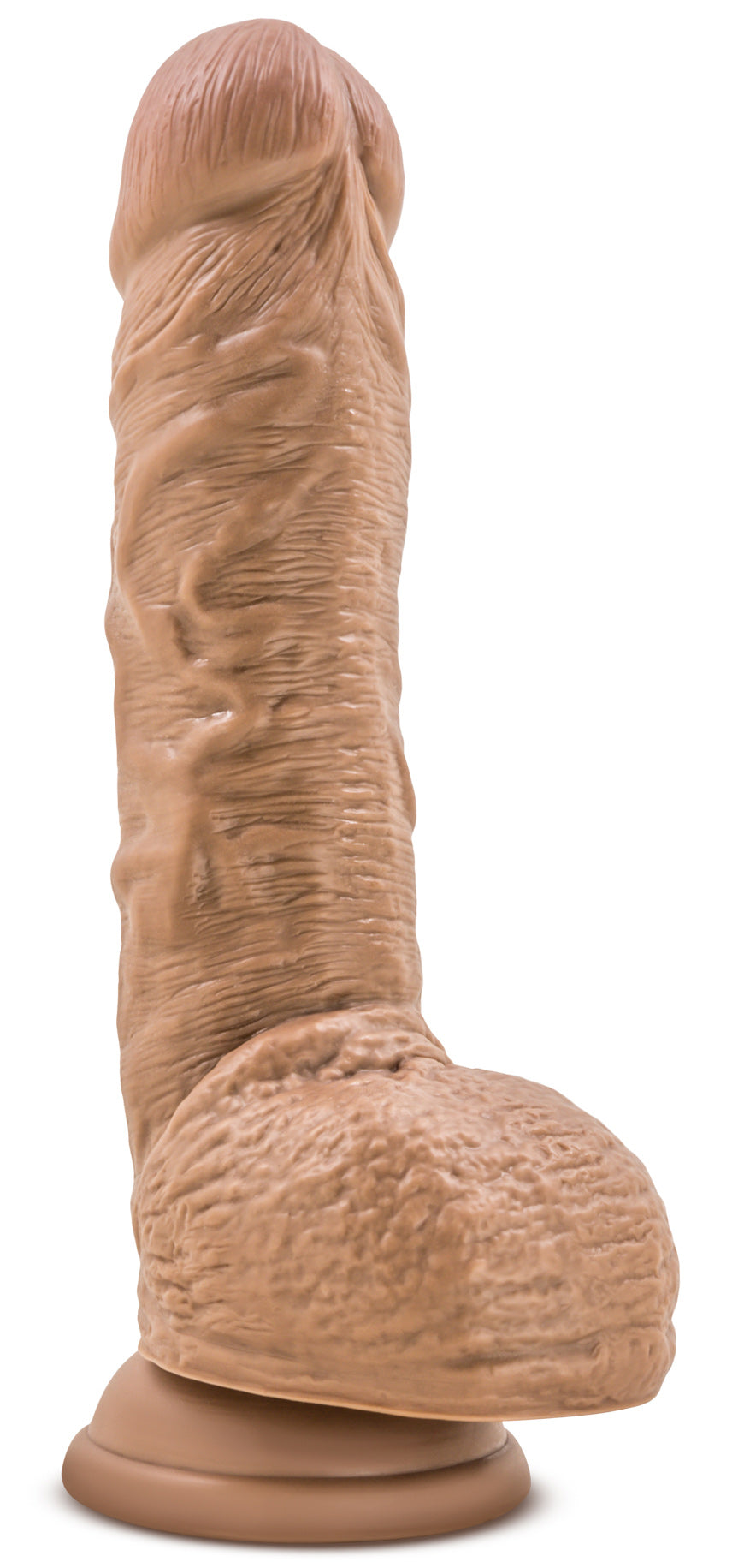 Blush Au Naturel Big Billy 9 Inch Dildo — Mocha - BL-74817