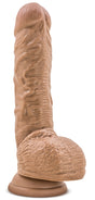Blush Au Naturel Big Billy 9 Inch Dildo — Mocha - BL-74817