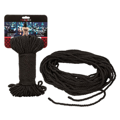 Scandal BDSM Rope 98.5 Ft/ 30m - Black by CalExotics