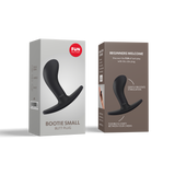 Fun Factory Bootie Anal Plug — Curved Design, Flexible Base - FN330BK