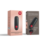 Fun Factory Massage Bullet — Rechargeable Bullet Vibrator, Black - FN601
