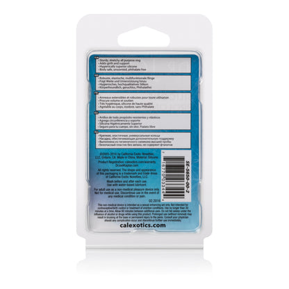 Dr. Joel's Silicone Prolong Ring - Smooth Clear by CalExotics