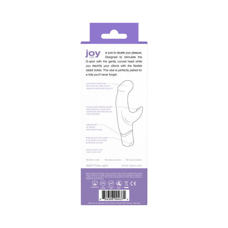 VeDO Joy Mini Vibe — Orgasmin Orchid (Requires 2×AAA) - VI-N0205ORCH