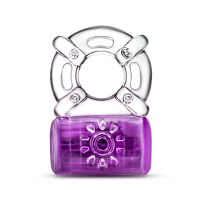 Blush Play With Me Pleaser Rechargeable C-Ring, Purple - BL-31911