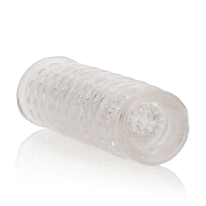 Dr. Joel Kaplan - Reversible Masturbator - Clear by CalExotics