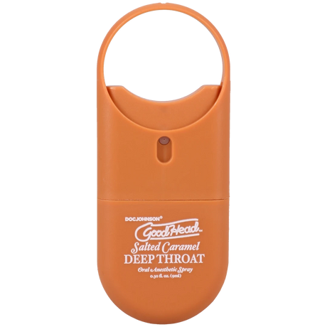 Doc Johnson Goodhead Deep Throat Spray To-Go — Salted Caramel (0.30 fl oz) - DJ1366-25-CD