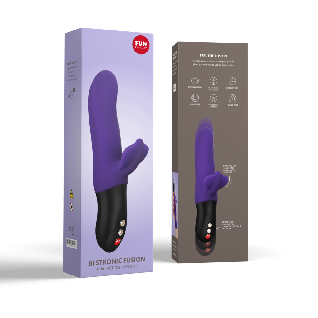 Fun Factory Bi Stronic Fusion Dual-Action Vibrator - FN751VT