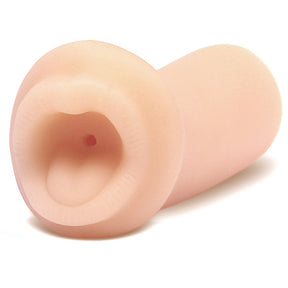 Blush X5 Men Jasmine Mouth Masturbator, Beige — 5.5 in - BL-07420