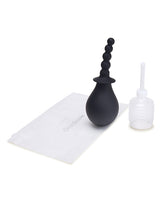 CleanScene 4 pc Soft Squeeze Beaded Anal Douche Set w/Flared Base by CleanScene