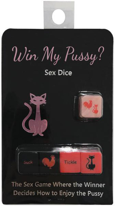 Kheper Games Adult Foreplay Dice Game — 5 Dice Set - KG-BGR195