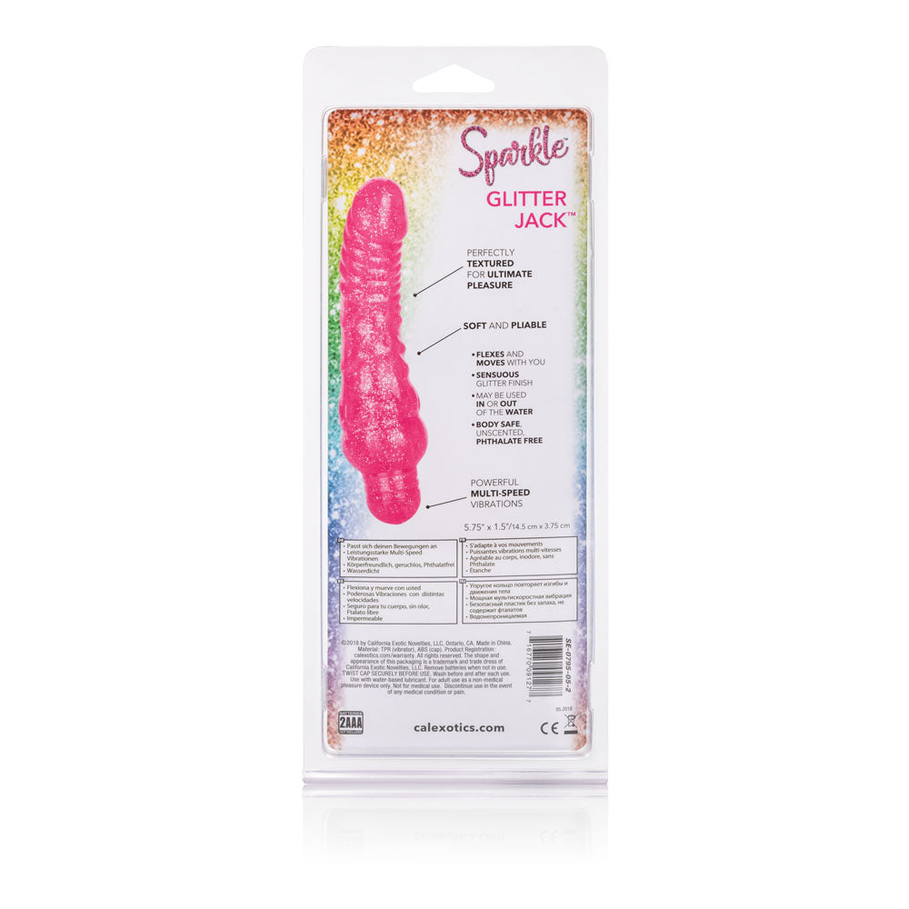 Sparkle Glitter Jack - Pink by CalExotics