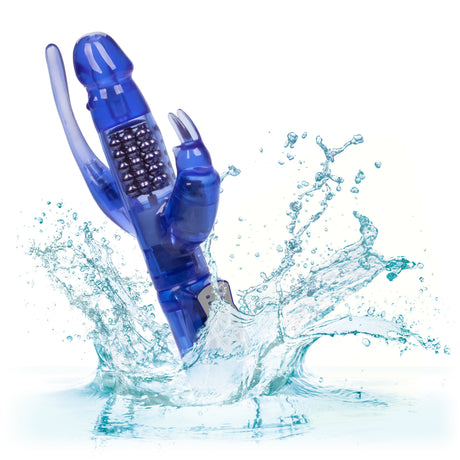 CalExotics Delight Triple Orgasm Rabbit Vibrator — 3-Motor Waterproof - SE0661502