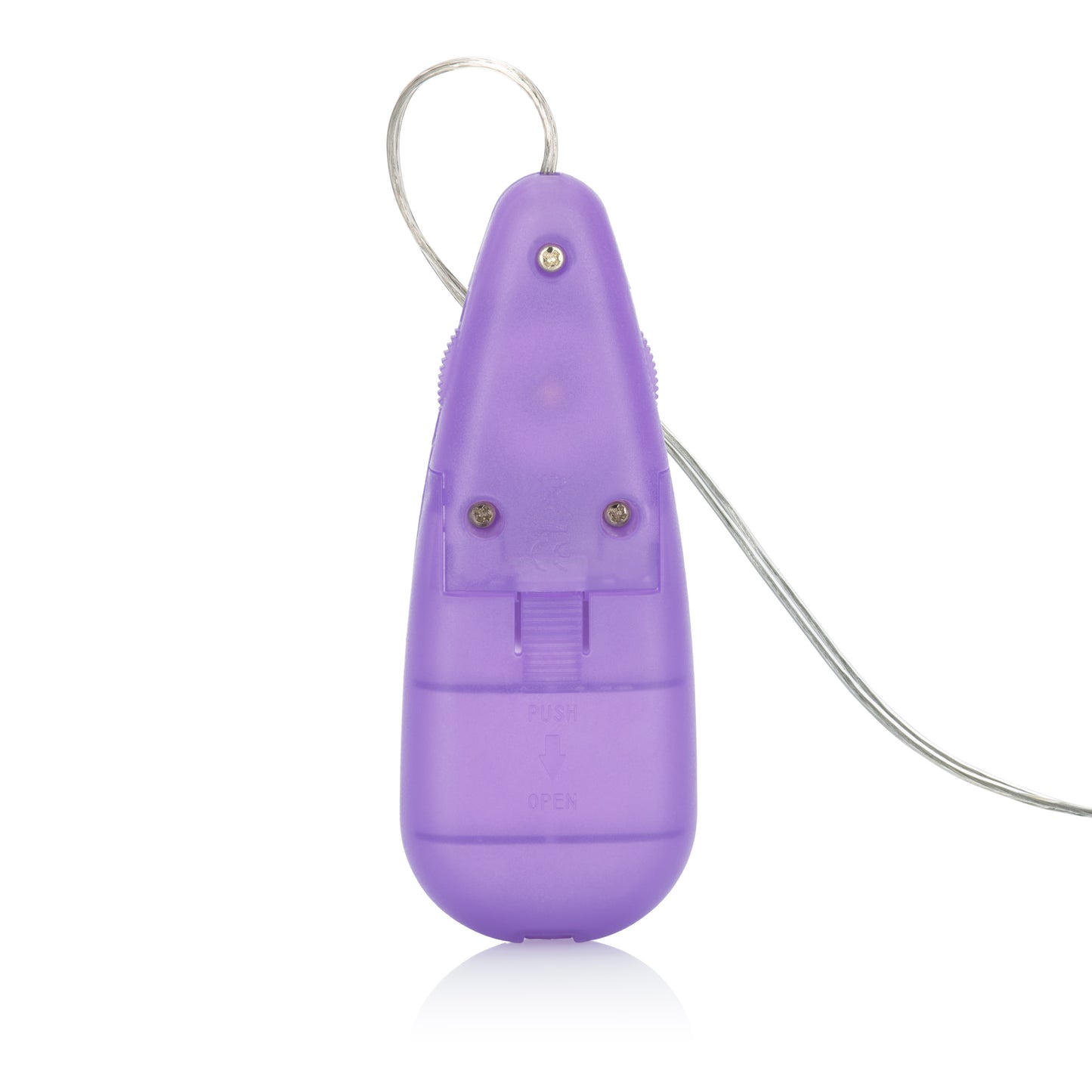 Silicone Slims Vibrating Nubby Bullet - Purple by CalExotics