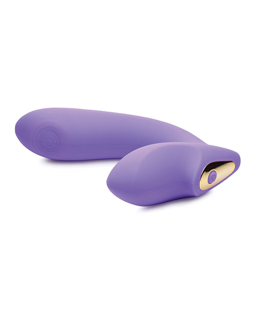 Inmi 10x G-Tap Tapping Silicone G Spot Vibrator - Purple by Inmi
