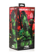 Creature Cocks Python Silicone Dildo - Black/Green by Creature Cocks