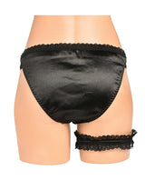 Bedroom Bliss Jolie Strap-On Panty Harness & Garter - Medium by Bedroom Bliss