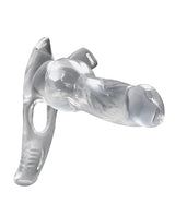 Creature Cocks Snow Wolf Hollow Strap-On w/Harness by Creature Cocks